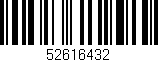 Código de barras (EAN, GTIN, SKU, ISBN): '52616432'