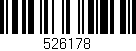 Código de barras (EAN, GTIN, SKU, ISBN): '526178'