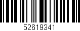 Código de barras (EAN, GTIN, SKU, ISBN): '52619341'