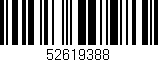 Código de barras (EAN, GTIN, SKU, ISBN): '52619388'