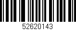 Código de barras (EAN, GTIN, SKU, ISBN): '52620143'