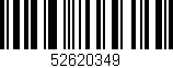 Código de barras (EAN, GTIN, SKU, ISBN): '52620349'