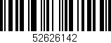 Código de barras (EAN, GTIN, SKU, ISBN): '52626142'