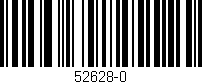 Código de barras (EAN, GTIN, SKU, ISBN): '52628-0'