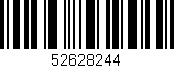 Código de barras (EAN, GTIN, SKU, ISBN): '52628244'