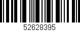 Código de barras (EAN, GTIN, SKU, ISBN): '52628395'