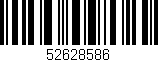 Código de barras (EAN, GTIN, SKU, ISBN): '52628586'
