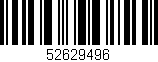 Código de barras (EAN, GTIN, SKU, ISBN): '52629496'