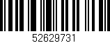 Código de barras (EAN, GTIN, SKU, ISBN): '52629731'