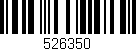 Código de barras (EAN, GTIN, SKU, ISBN): '526350'