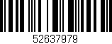 Código de barras (EAN, GTIN, SKU, ISBN): '52637979'