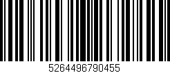 Código de barras (EAN, GTIN, SKU, ISBN): '5264496790455'