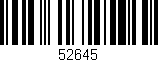 Código de barras (EAN, GTIN, SKU, ISBN): '52645'