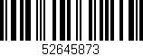 Código de barras (EAN, GTIN, SKU, ISBN): '52645873'