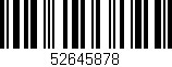 Código de barras (EAN, GTIN, SKU, ISBN): '52645878'