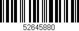 Código de barras (EAN, GTIN, SKU, ISBN): '52645880'