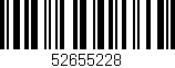 Código de barras (EAN, GTIN, SKU, ISBN): '52655228'