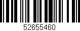 Código de barras (EAN, GTIN, SKU, ISBN): '52655460'