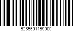 Código de barras (EAN, GTIN, SKU, ISBN): '5265601159808'