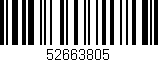 Código de barras (EAN, GTIN, SKU, ISBN): '52663805'