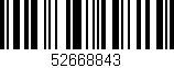Código de barras (EAN, GTIN, SKU, ISBN): '52668843'