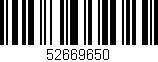 Código de barras (EAN, GTIN, SKU, ISBN): '52669650'