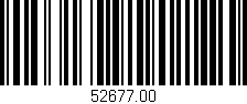 Código de barras (EAN, GTIN, SKU, ISBN): '52677.00'