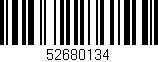 Código de barras (EAN, GTIN, SKU, ISBN): '52680134'