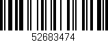 Código de barras (EAN, GTIN, SKU, ISBN): '52683474'