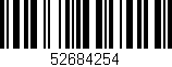 Código de barras (EAN, GTIN, SKU, ISBN): '52684254'