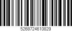 Código de barras (EAN, GTIN, SKU, ISBN): '5268724610829'