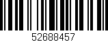 Código de barras (EAN, GTIN, SKU, ISBN): '52688457'