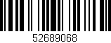 Código de barras (EAN, GTIN, SKU, ISBN): '52689068'