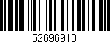 Código de barras (EAN, GTIN, SKU, ISBN): '52696910'