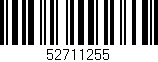 Código de barras (EAN, GTIN, SKU, ISBN): '52711255'