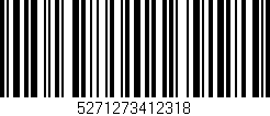 Código de barras (EAN, GTIN, SKU, ISBN): '5271273412318'