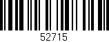 Código de barras (EAN, GTIN, SKU, ISBN): '52715'