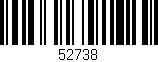 Código de barras (EAN, GTIN, SKU, ISBN): '52738'
