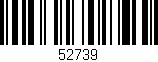 Código de barras (EAN, GTIN, SKU, ISBN): '52739'