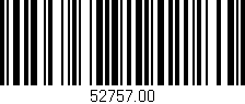 Código de barras (EAN, GTIN, SKU, ISBN): '52757.00'