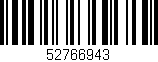 Código de barras (EAN, GTIN, SKU, ISBN): '52766943'