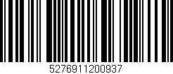 Código de barras (EAN, GTIN, SKU, ISBN): '5276911200937'