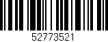 Código de barras (EAN, GTIN, SKU, ISBN): '52773521'