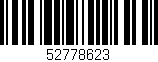 Código de barras (EAN, GTIN, SKU, ISBN): '52778623'