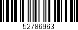 Código de barras (EAN, GTIN, SKU, ISBN): '52786963'