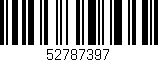 Código de barras (EAN, GTIN, SKU, ISBN): '52787397'