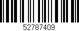 Código de barras (EAN, GTIN, SKU, ISBN): '52787409'