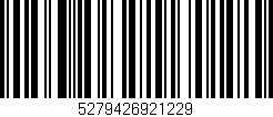 Código de barras (EAN, GTIN, SKU, ISBN): '5279426921229'