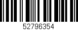 Código de barras (EAN, GTIN, SKU, ISBN): '52796354'