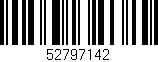 Código de barras (EAN, GTIN, SKU, ISBN): '52797142'